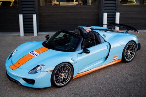 Porsche 918 Gulf Livery