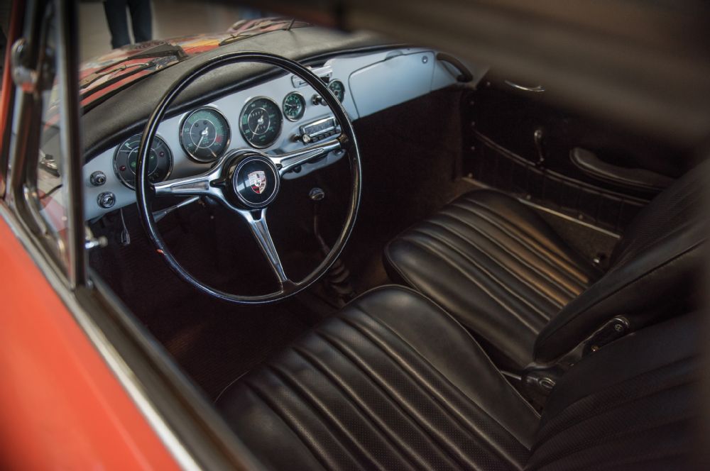 1964 356C Cabriolet Interior