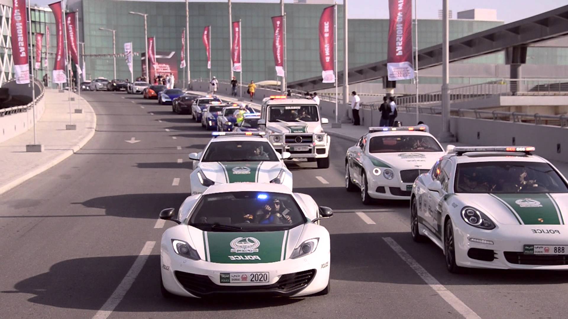 Dubai Police Supercars