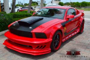 Red Mist Mustang Movie Car Replica