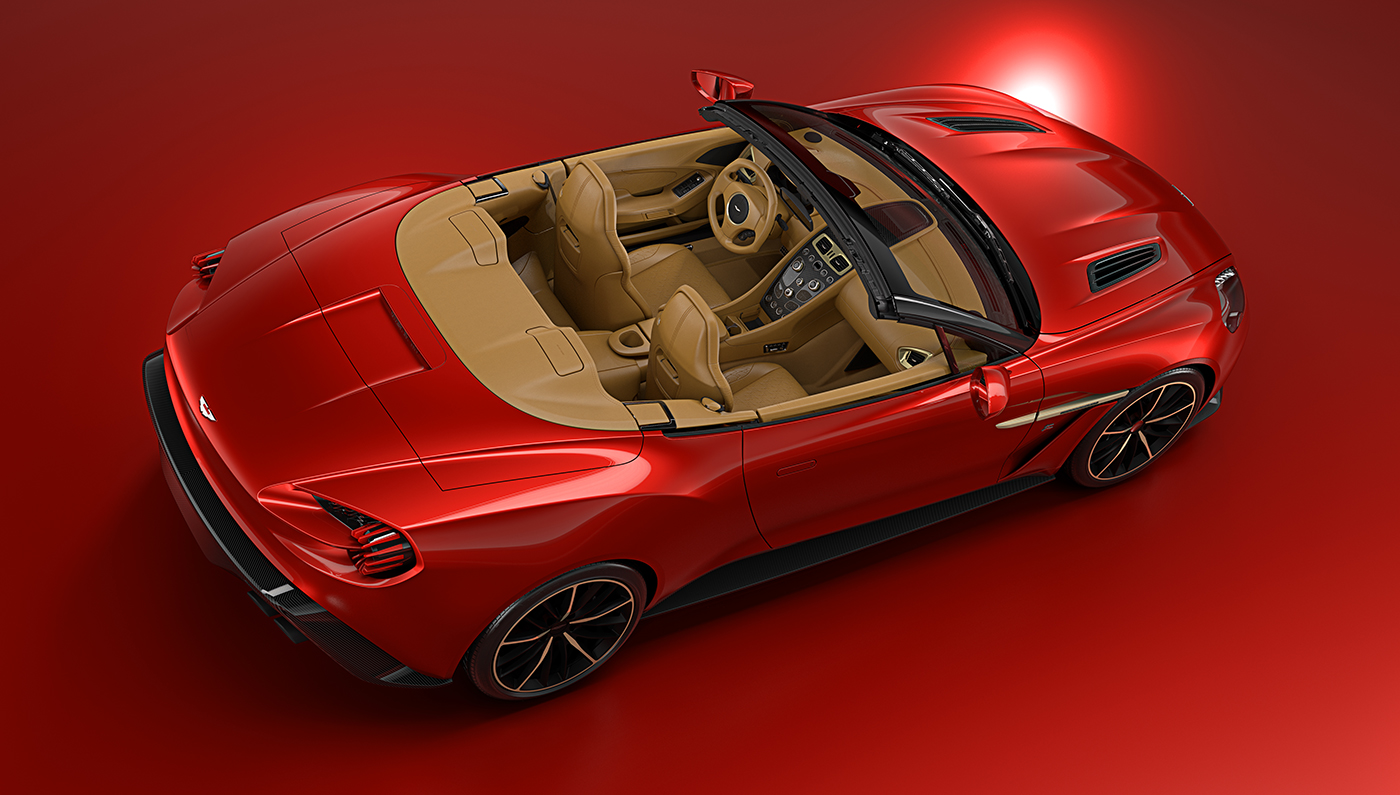 Aston Martin Vanquish Zagato Convertible