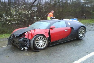 Bugatti Veyron Crash