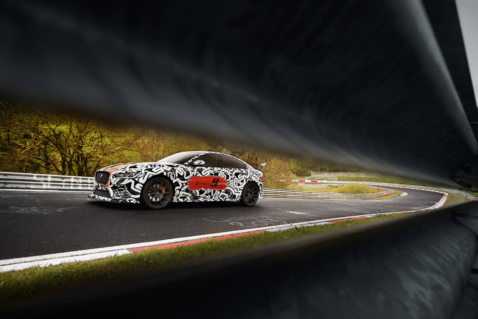 Jaguar XE SV Project 8 at Nurburgring