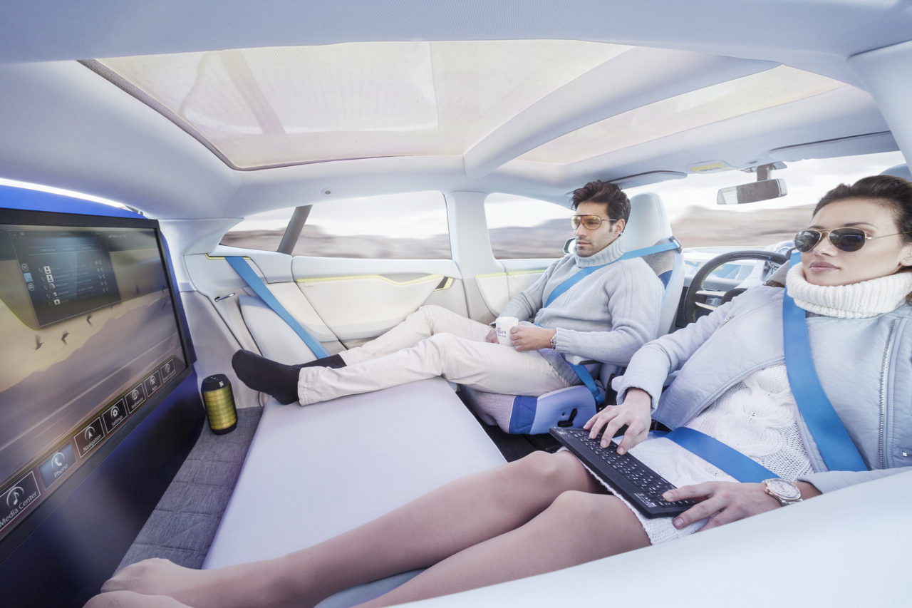 Self Driving Car Interior