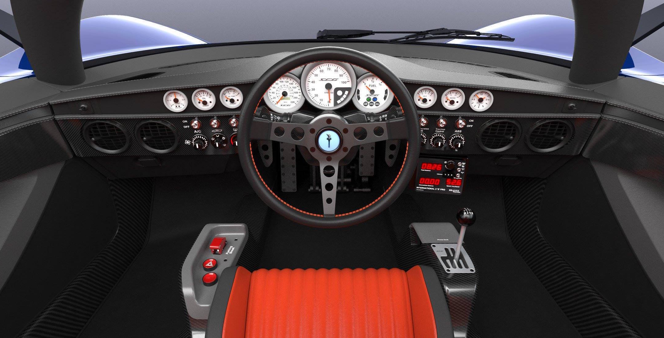 Scuderia Cameron Glickenhaus SCG 004S Interior