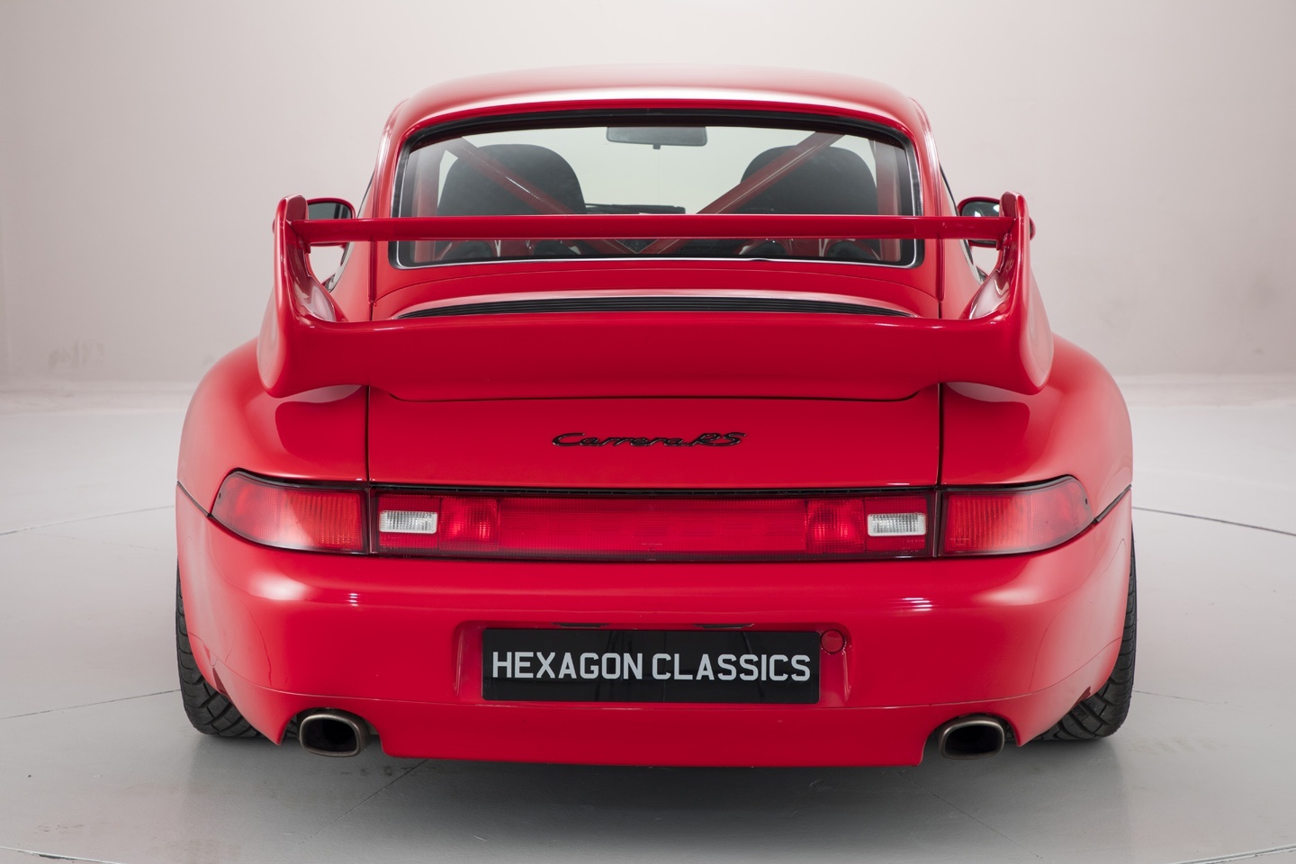 Guards Red Porsche 993 Carrera RS Clubsport