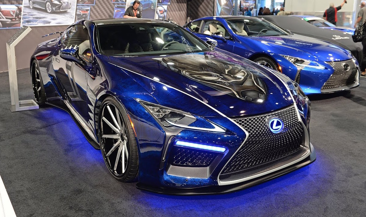 Black Panther Inspired Lexus LC Concept