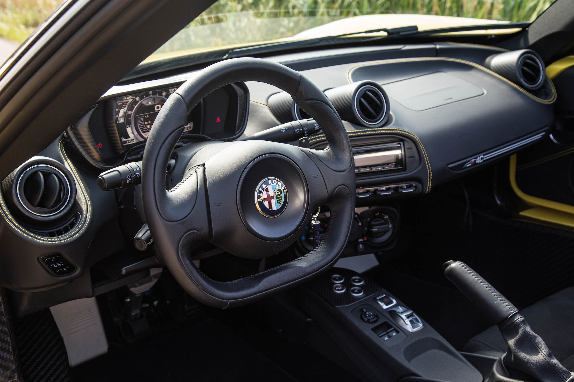 Alfa Romeo 4C Spider Interior