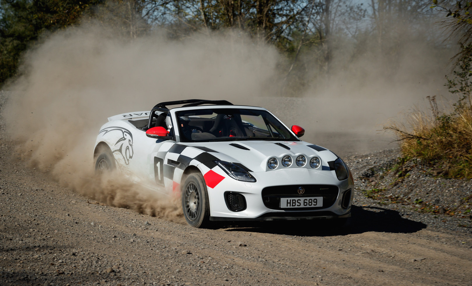 Jaguar F-Type Rally Car