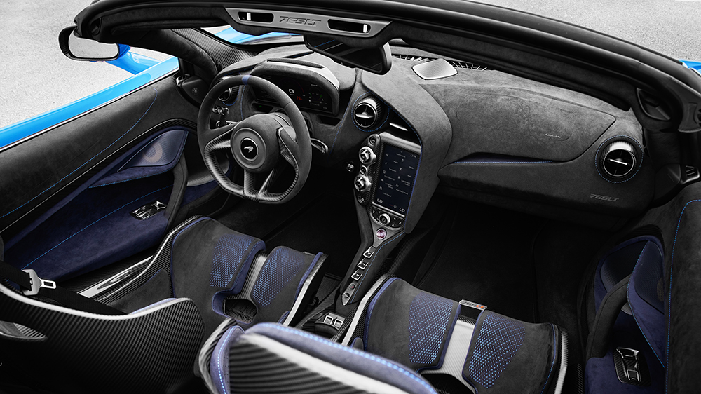 McLaren 765LT Spider Interior