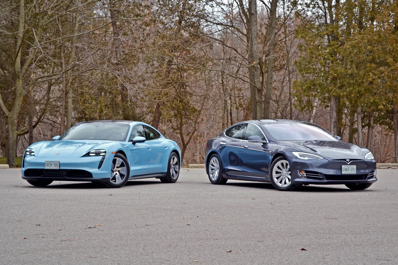 Porsche Taycan vs Tesla Model S