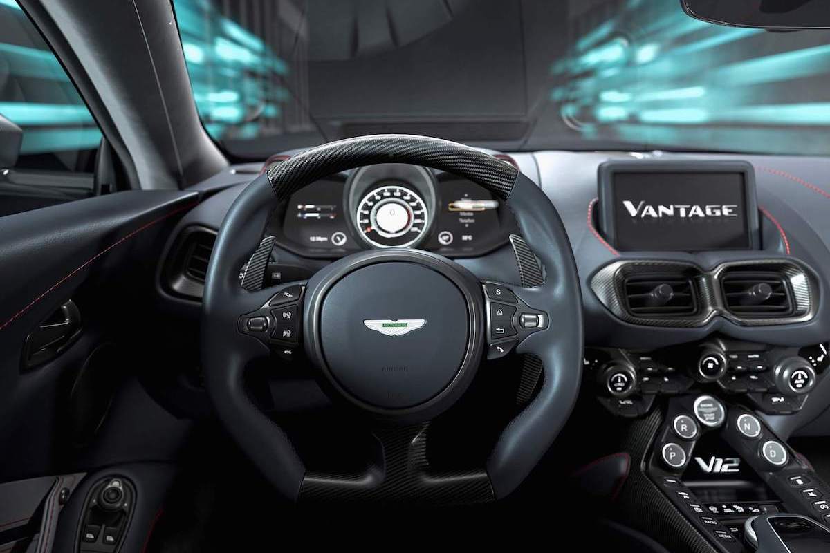 Aston Martin V12 Vantage Interior