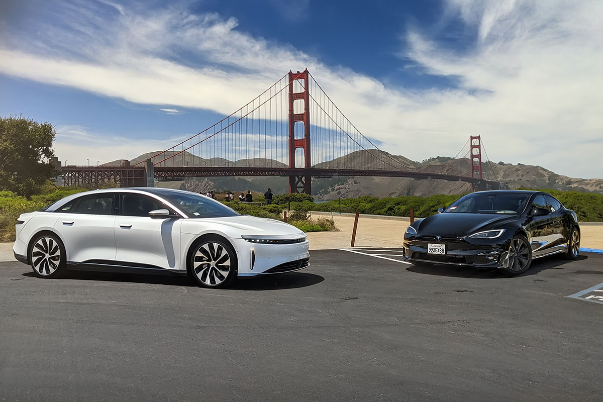 Lucid Air vs Tesla Model S