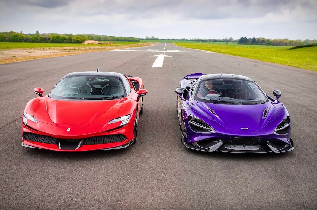 Ferrari SF90 vs McLaren 765LT