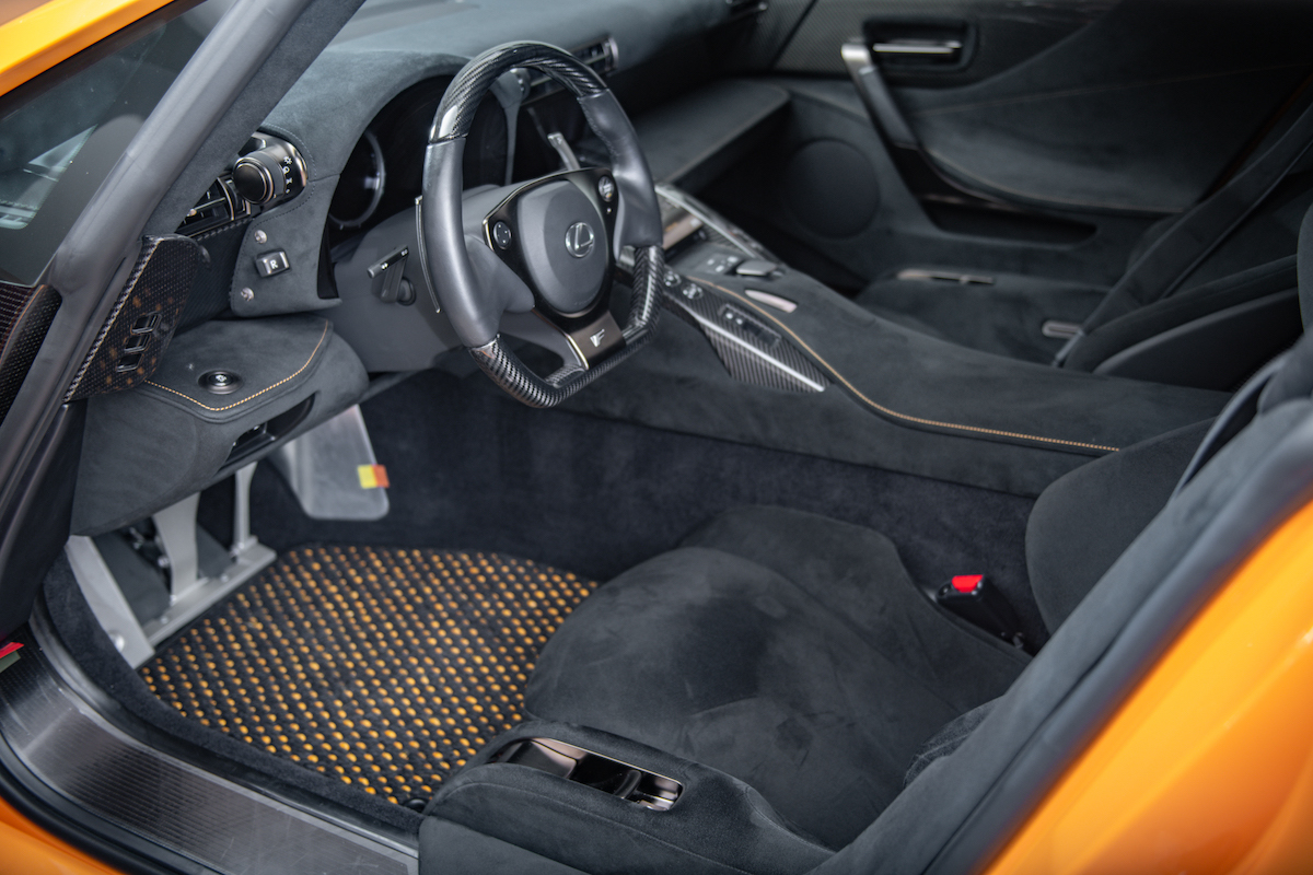 Lexus LFA Nürburgring Edition Interior