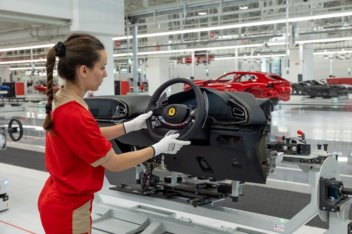 New Ferrari EV Factory