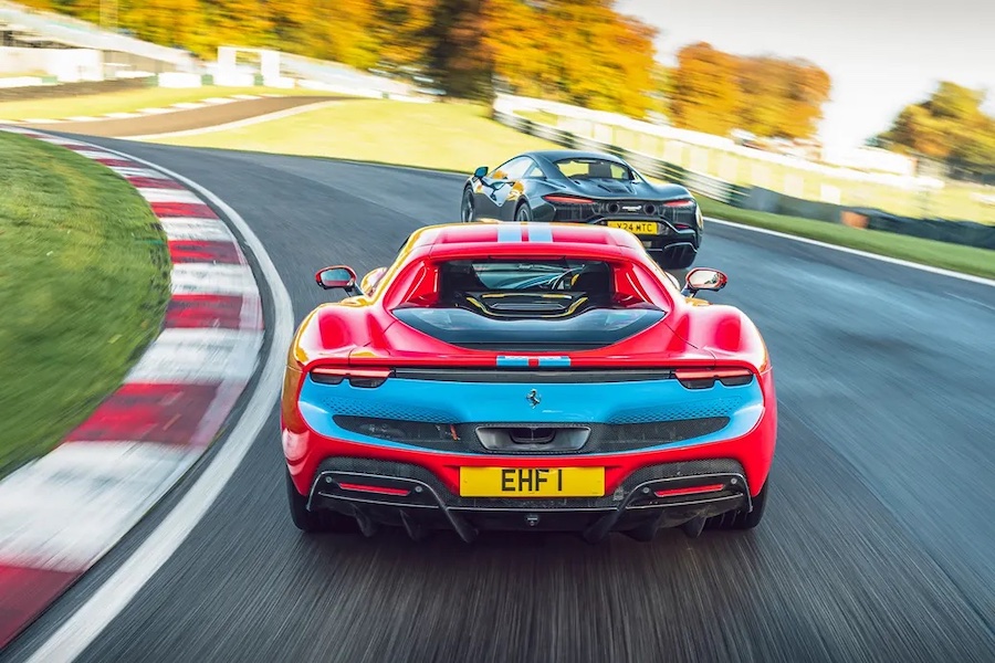 Ferrari 296 GTB and McLaren Artura